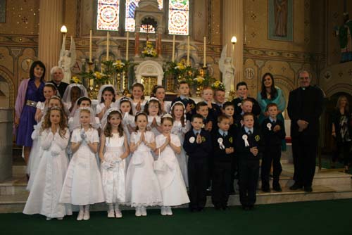 1.First Holy Communion 2009 at St. Patrick’s Church, Millstreet. 2. Pictured on Saturday, 16th May 2009 at the Centenary