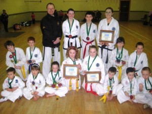 2012-02 Millstreet TaeKwonDo Club - medals from the Munster Championships