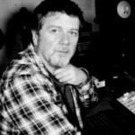 Eugene Brosnan at the mixing desk