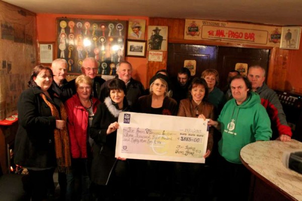 12Boeing Cheque Presentation at Malpaso Bar 2013