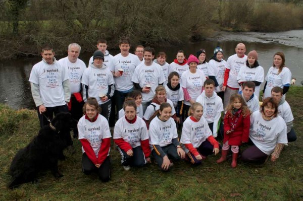 The enthusiastic and brave swimmers who 