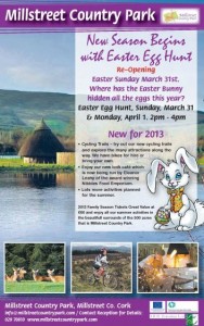 2013-03-22 Irish Examiner front page advert for Millstreet Country Park