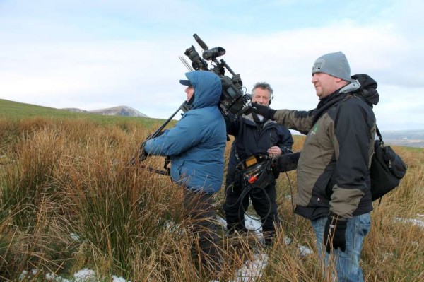 25RTÉ Film Crew in Millstreet  13 March 2013 -800