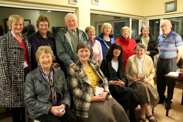 Margaret McCarron, Bandon and Cullen (seated on extreme right) presented an exquisite selection at the Canon O'Donovan Centre on Friday, 19th April during the 
