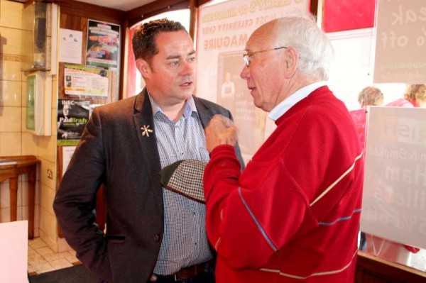 Two Co. Cavan Celebrities meet - Neven Maguire and Aidan McCaul !