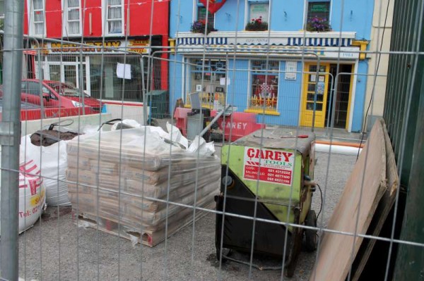 10Progress of Roadworks at The Square 2013 -800