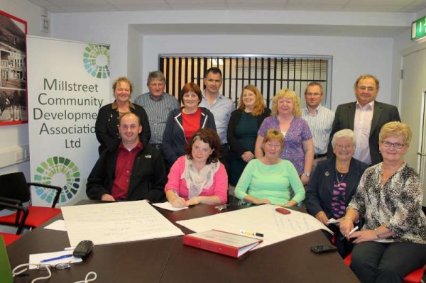 With Tourism Development in the Millstreet area as a focus, a special meeting was arranged by Áine Collins, T.D. at the E-Centre in The Square, Millstreet on Thursday evening.   Joining representatives from a number of Tourist-related Groups was Martina Canty from Fáilte Ireland and Judith Annett, Fáilte Ireland Mentor.  It was a very successful meeting with definite approaches for the future decided upon.   A further meeting is scheduled to be held in time.   Click on the images to enlarge.  (S.R.)  