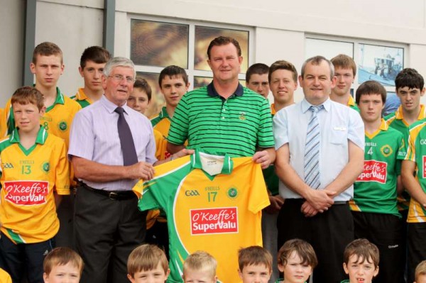 Supervalu Presentation of Jerseys to Millstreet Juvenile GAA 