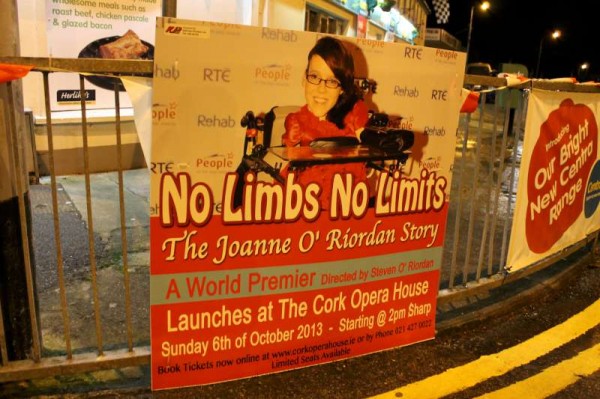 World Premier of Joanne's Story directed by Steven O'Riordan takes place at Cork's Opera House today.  (S.R.)