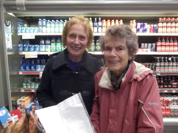 Nowadays the Christian name "Nora" is quite rare so it was so wonderfully uplifting to just happen to meet not just one but two very popular ladies named Nora as they happen to meet when leaving Supervalu having completed their shopping on Tuesday, 19th November. We thank Nora McSweeney of Tooreenbawn and Altamont as well as Nora Creedon (nee Forde) of Laught - for permitting us to share this happy coincidence with a worldwide audience! Click on the image to enlarge. (S.R.)