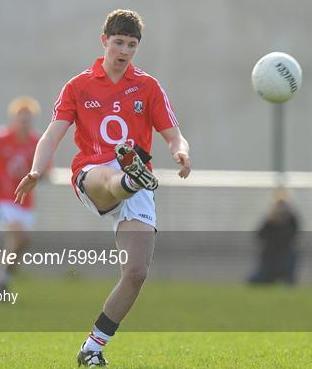 2012 Kevin Crowley playing with the Cork Minors