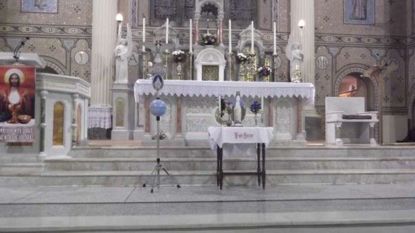 Visiting members of the Legion of Mary addressed the congregation at Evening Mass.   And Stefan Healy, a Transition Year Student at Millstreet Community School gave a splendid account of the forthcoming Trócaire Sleep Outdoors Project on this Ash Wednesday.