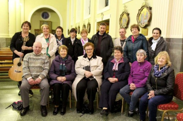 Millstreet Community Singers add so splendidly to the overall liturgy of the 6.30 Mass in St. Patrick's Church on Saturday, 29th March 2014.  Click on the images to enlarge.  (S.R.)