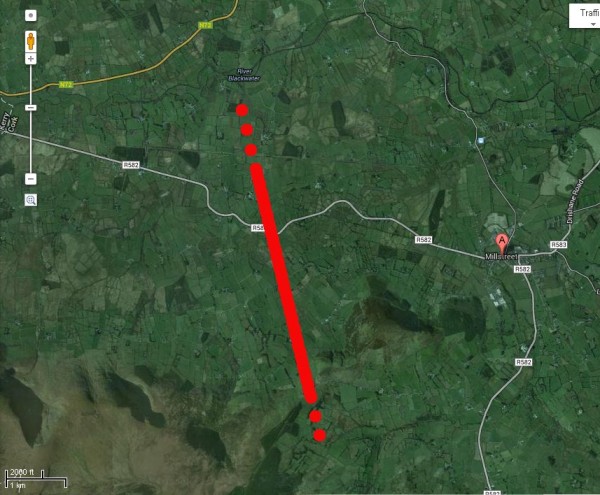 2014-04-27 Probable Path of the Funnel Cloud