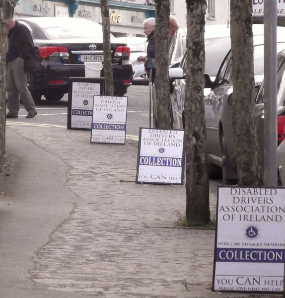 The Organisers of the recent church gate collection outside St. Patrick's Church, Millstreet wish to express sincere thank to all who contributed a total of  €916.00 to the collection on behalf of the Disabled Drivers Association.   Click on the images to enlarge.  (S.R.)