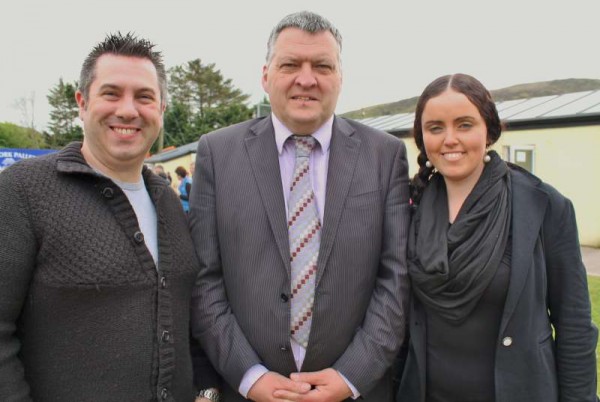 Bernard Moynihan on Campaign Trail in Millstreet 2014