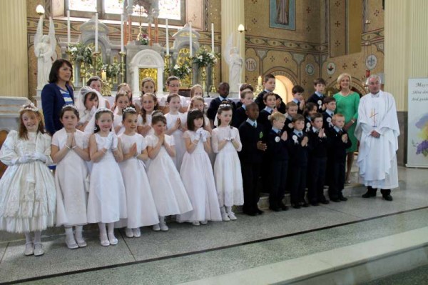 What a truly wonderful occasion for the First Holy Communicants as they participate in the beautiful ceremony at St. Patrick's Church, Millstreet, as they experience a superb party in the GAA Community Hall where they are presented with framed certificates.