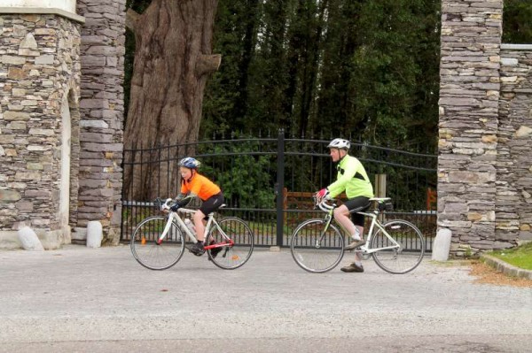 6Cyclists Josh and his father John 4th May 2014 -800