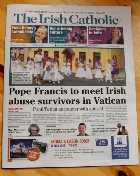 Millstreet features no less than three time in this weekend's "Irish Catholic" national newspaper.  Full feature and background information later.  Click on the image to enlarge.  (S.R.)