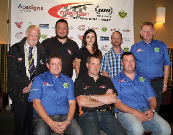 The official launch of the Centenary "Cork 20" Motor Rally in Millstreet took place at The Square and in the Wallis Arms Hotel on Friday, 29th August 2014.  Click on the images to enlarge.  (S.R.)