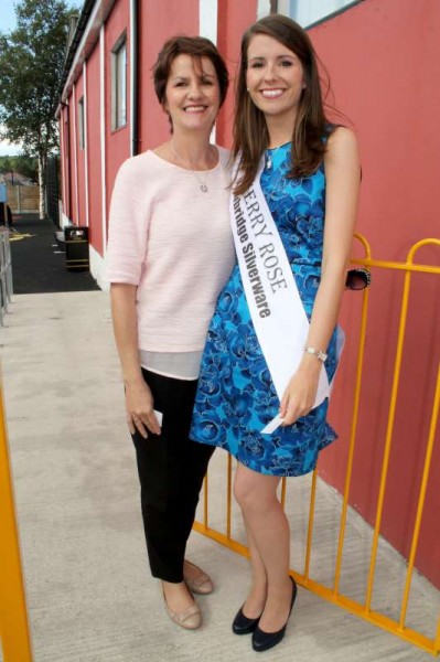 Kerry Rose, Mary with her Mum.