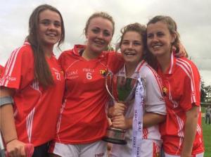 2014-08-30 Chloé Collins - Cork are All Ireland U16 Ladies Footall Champions