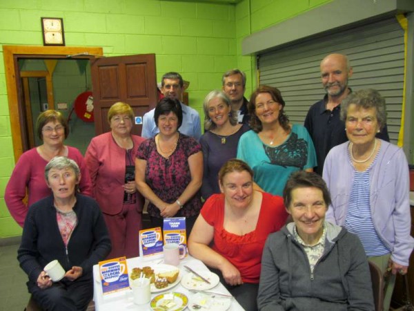 Mary Fitzgerald (standing 2nd from left) and her dedicated team were delighted with the wonderful response to Bewley's Coffee Morning for Marymount Hospice held this Thursday morning at Millstreet GAA Community Hall.  Click on the images to enlarge.  (S.R.)