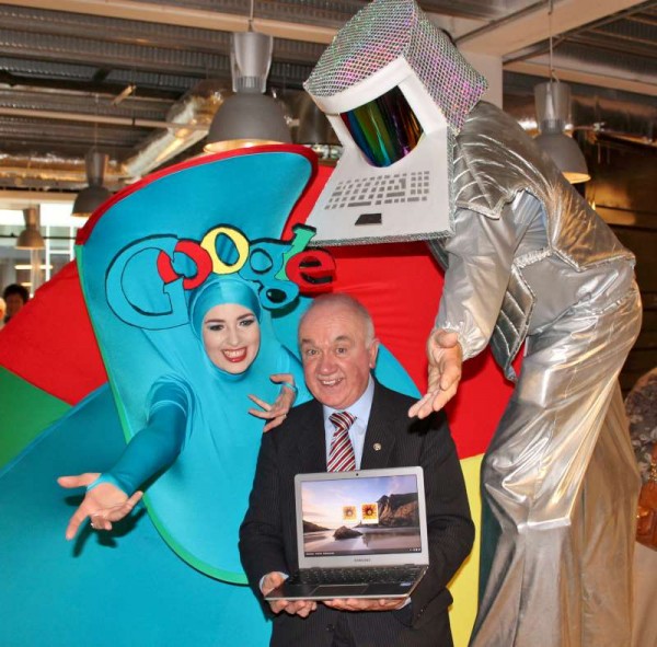 Seán Radley at Google Headquarters on Monday 20th October 2014.   