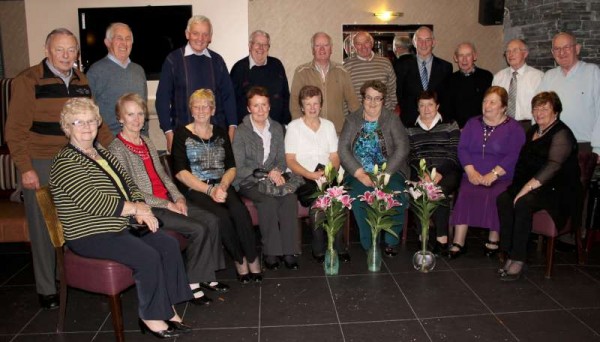 A very pleasant meal was enjoyed by the members of the SAOI Network Videography Group at the Wallis Arms Hotel on Thursday, 6th Nov. 2014.  The coordinators of the uplifting occasion - Mary O' Sullivan and Paddy Buckley - expressed delight at not only the very fine meal but with the many sharings of interesting and humorous stories related afterwards when Jack Roche shared his thoughts regarding the many benefits which resulted following the particpation of the Group in the two-year videography and film course organised by IRD Duhallow.  Click on the image to enlarge.  (S.R.)