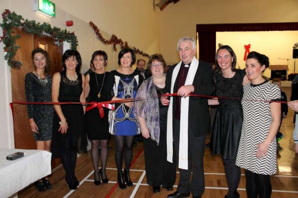 A wonderfully large gathering assembled on Saturday night 13th Dec. 2014 for the officially opening of the magnificently restored Cullen Community Centre.   It was Canon John Fitzgerald, P.P., Millstreet who performed the opening and later blessed the Hall.   Santa arrived later to a great welcome.  Above we view the "Magnificent Seven" - the dedicated Committee comprising entirely of ladies who so splendidly coordinated the excellent and very successful project.  We share just four of a much larger selection of pictures from the historic occasion.  Lots more images to follow later.   Click on the pictures to enlarge.  (S.R.)