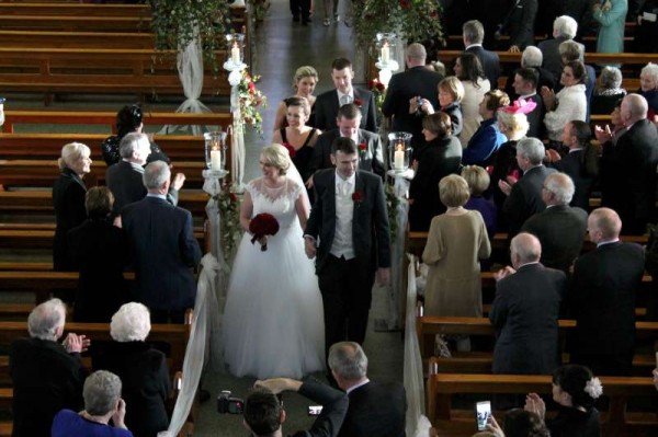 On Friday, 12th Dec. 2014 Caroline Daly and Patrick Corkery celebrated their wonderful wedding at St. Patrick's Church, Millstreet.  We thank the Happy Couple for permitting us to share a selection of images from the superb occasion blessed with blue skies, sunshine and great company in beautiful style.   Click on the images to enlarge.  (S.R.)