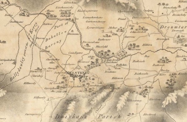 1811 Grand Jury Map of Cork - Millstreet