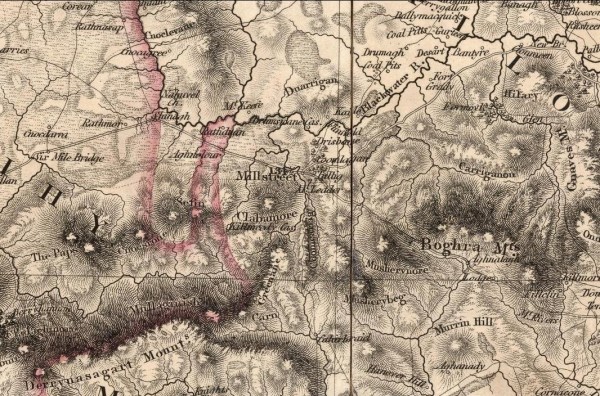 1811 Ireland. London, Published 4th January 1811 by A.Arrowsmith, Hydrographer to H.R.H. the Prince of Wales, No. 10 Soho Square