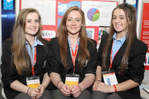  Ava Barry, Sarah Dennehy and Chloe Collins.