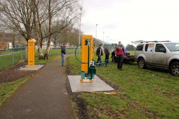 35Town Park Outdoor Gym Equipment Launch 2015 -800