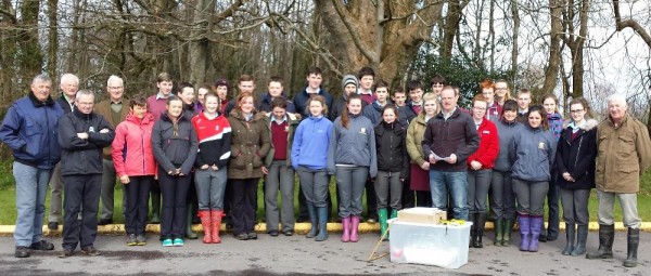 2015-03-24 Our Tidy Towns and Community School have started a Woodland Habitat Study