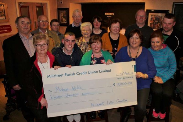 At the recent AGM of Millstreet Lotto it was revealed that €90,000 within the past years was equally distributed between Millstreet Town Park, Millstreet GAA and Millstreet Youth Amenity Fund as well as €39,260.00 given out in prizes - Now that's seriously impressive!  Well done to the inspiringly dedicated Millstreet Lotto Committee.