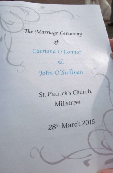 6The Wonderful Wedding of Catríona & John 28 March 2015 -800