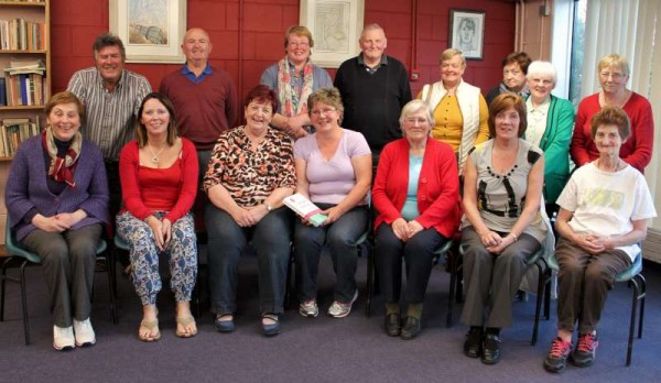 Some of the many participants who have been attending a truly excellent Arthritis Workshop at Millstreet Community School for the past five Thursdays.   The superb coordinators (seated third and fourth from left) Marie and Josephine from the Kingdom of Kerry have shared hugely helpful hints, suggestions, action plans and provided such an optimistic approach to the management of Arthritis.  The overall Workshop - one of many which occur throughout Ireland is under the auspices of Arthritis Ireland Foundation.   Very special word of thanks to Marie and Josephine and also to Margaret Crean of Millstreet who has motivated the establishment of the   most useful Workshop in Millstreet.   The Workshop concludes this coming Thursday.   Click on the image to enlarge.  (S.R.)