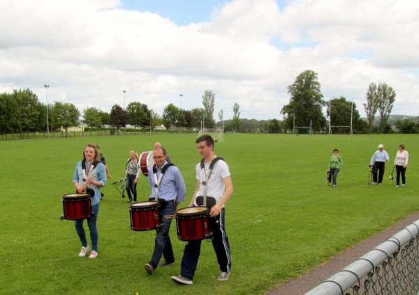 2Millstreet Pipe Band Practice Time for Munster Final 2015 -800