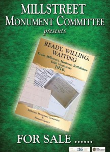 2016-03-12 Book Cover - Ready, Willing, Waiting - Keale, Millstreet, Mushera, Rathduane Irish Volunteers 1916 - for sale