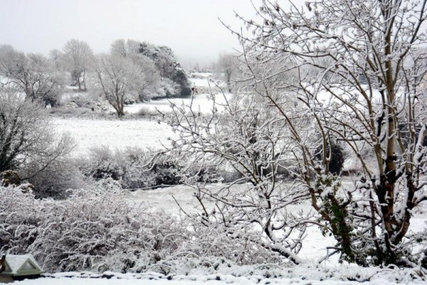 2016-04-10 Snow - Ballydaly this morning - photo by Geraldine-800